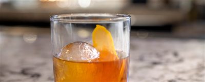 Old Fashion Cocktail at Sea Glass Bistro & Lounge