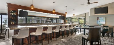 Sea Glass Bistro bar area