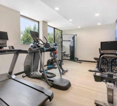 Agate Beach Inn fitness center